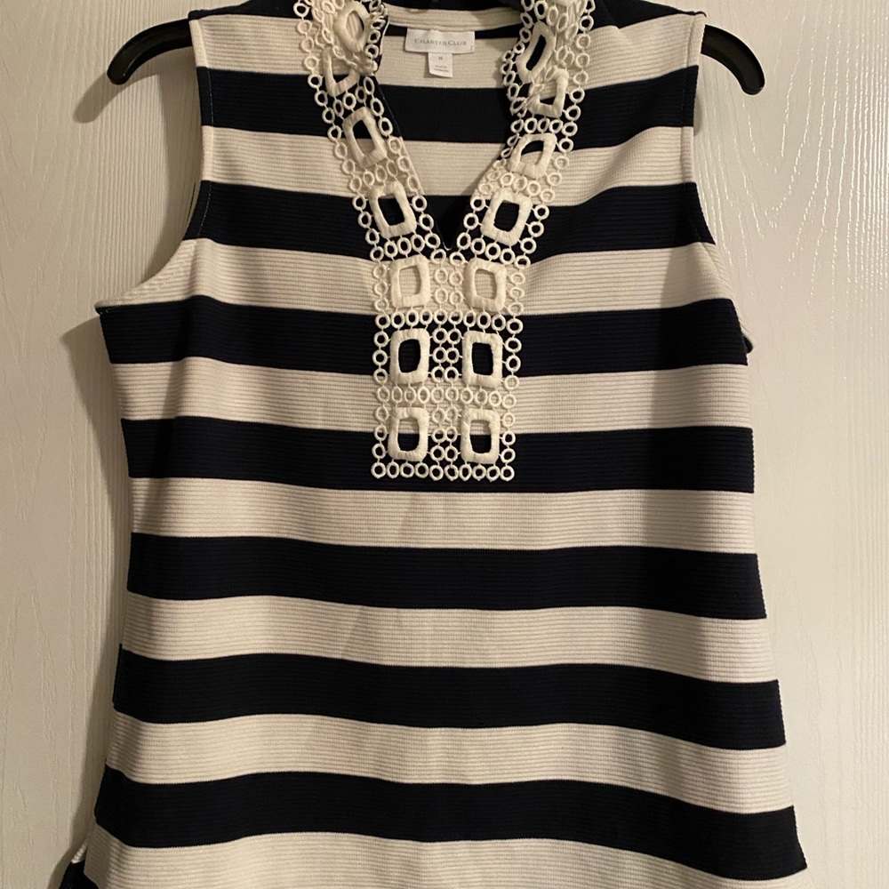 Ladies Charter Club top never worn